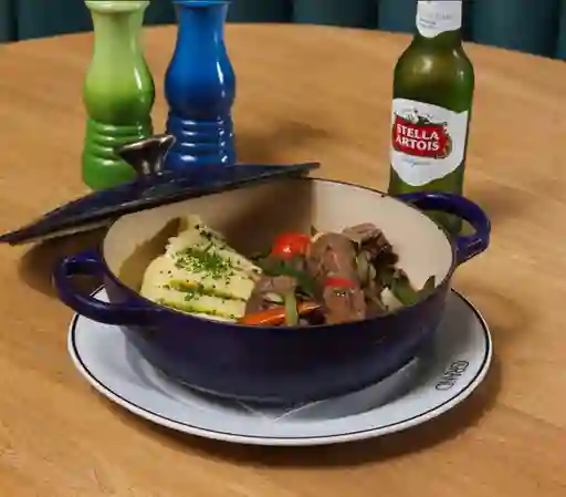 Estofado de Boeuf con Stella Artois