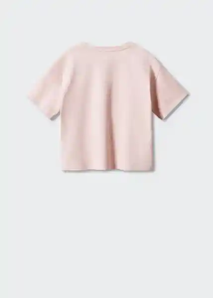 Camiseta Peanuts Rosa Light Talla 10 Niña Mango