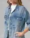 Chaqueta Mujer Azul Talla S 221G000 Rifle
