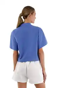 Camisa Charlize Azul Claro Talla Xs Mercedes Campuzano