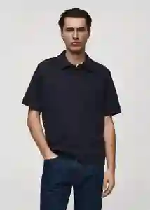 Buzo Sudadera Londonp Navy Talla L Hombre Mango