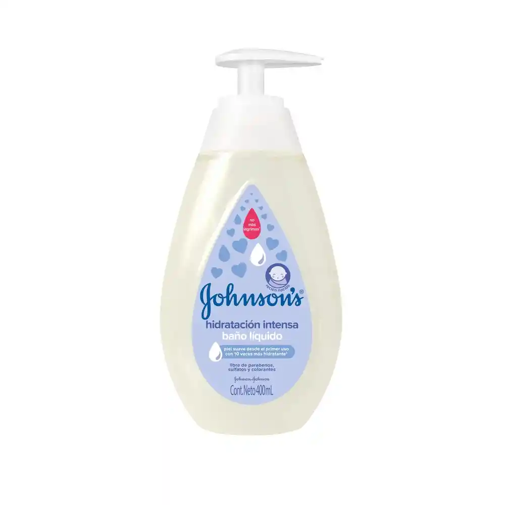 Johnson's Baño Líquido Bebé Hidratación Intensa 400 mL
