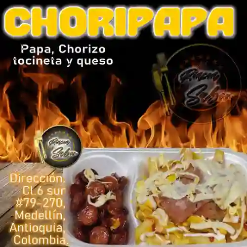 Choripapas