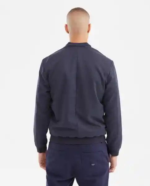 Chaqueta Basic Bomber Azul Medianoche Ultraoscuro S Chevignon