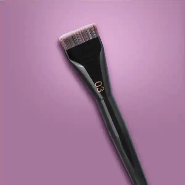 Brocha de Base Para Maquillaje Plana de Hoja Fina Miniso