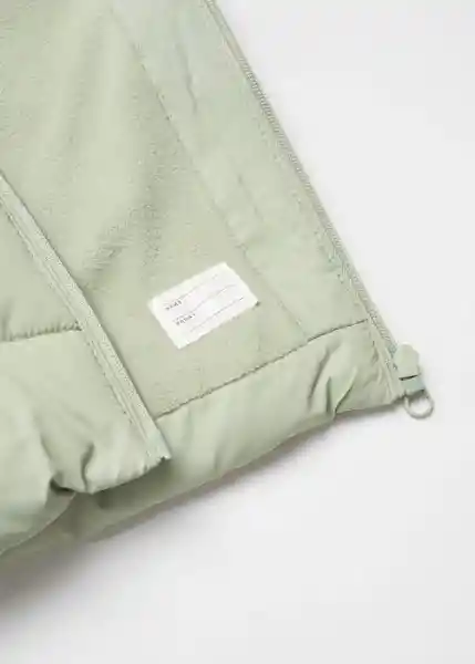 Abrigo Anorak Alilong5 Verde Talla 09 Niña Mango