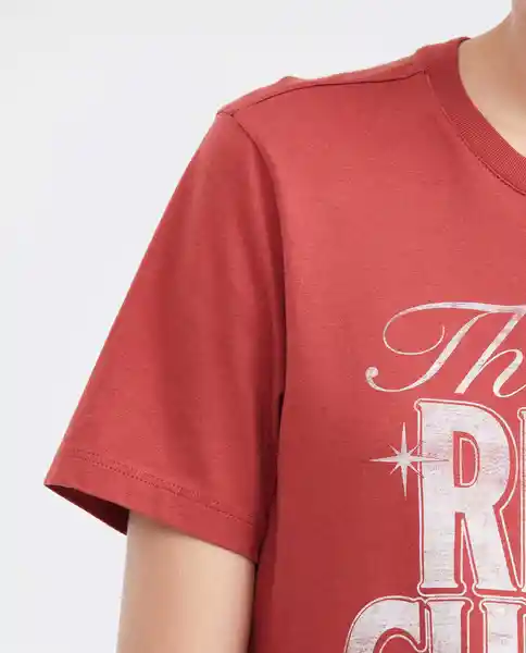 Camiseta The Real Choice Rojo Granate Oscuro T. M Chevignon