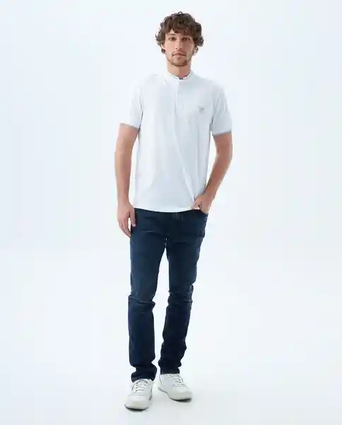 Camiseta Hombre Blanco Talla XL 800G003_BLA110601 Americanino