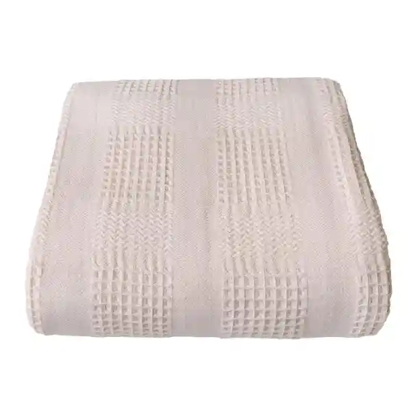 Fatelares Sobre Cama Sofía Crema Sencillo 150 x 220