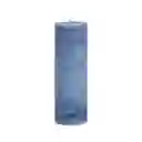 Casaideas Vela Pilar Color Azul 5 x 15 Diseño 0002