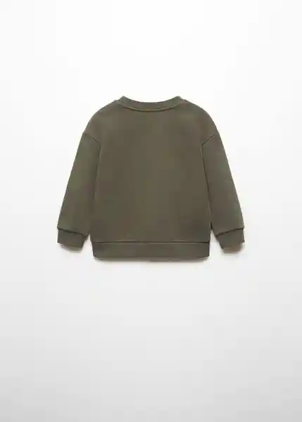 Sudadera Mountain Khaki Talla 72 Niños Mango