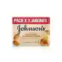 Jabón JOHNSON'S Avena TRIPACK 330 GR