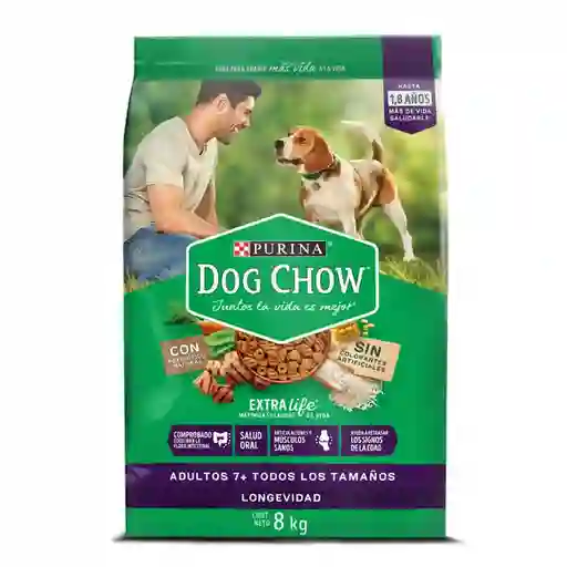 Dog Chow Alimento Para Perro Mayores 7 Años (Senior Longevidad)