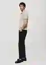 Jean Ben Tejano Negro Talla 44 Hombre Mango