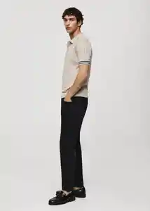 Jean Ben Tejano Negro Talla 44 Hombre Mango