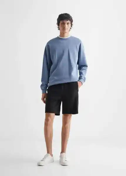 Bermuda Kanye Negro Talla 21 Mango Teen Boy Mango