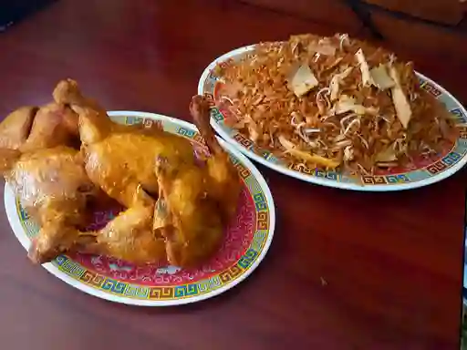 Valenciana Familiar y Pollo Frito