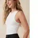 Camiseta Mujer Blanco Talla: SMALL American Eagle