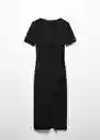 Vestido Nora-w Negro Talla S Mujer Mango