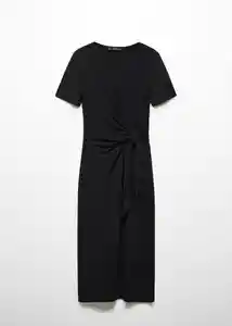 Vestido Nora-w Negro Talla S Mujer Mango