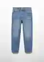 Jean Regfit Tejano Medio Talla 20 Teen Niños Mango