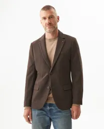 Blazer Continuativo Café Delicioso Ultraoscuro Talla M Chevignon