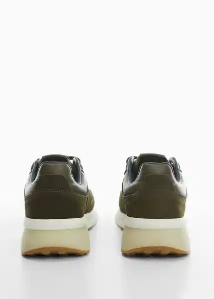 Zapatos Deportiva Rulenapa Khaki Talla 45 Hombre Mango