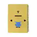 Miniso Cuaderno Con Hebilla Magnética Minions Bello 80 Hojas