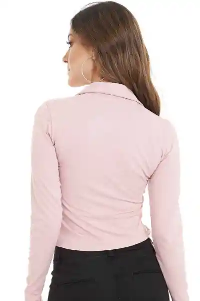 Top Malaga Color Rosado Palo de Rosa Talla XS Ragged