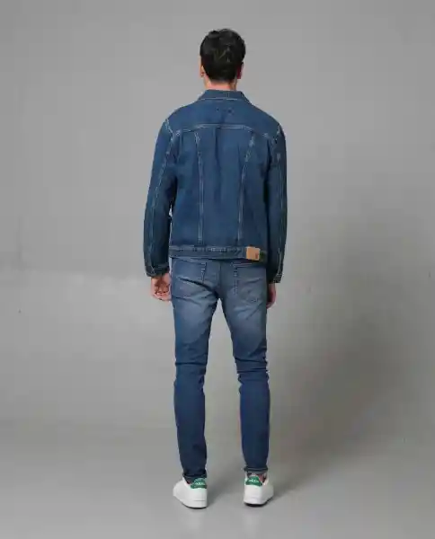 Chaqueta Hombre Azul Talla M 123G003_AZU194024 Rifle