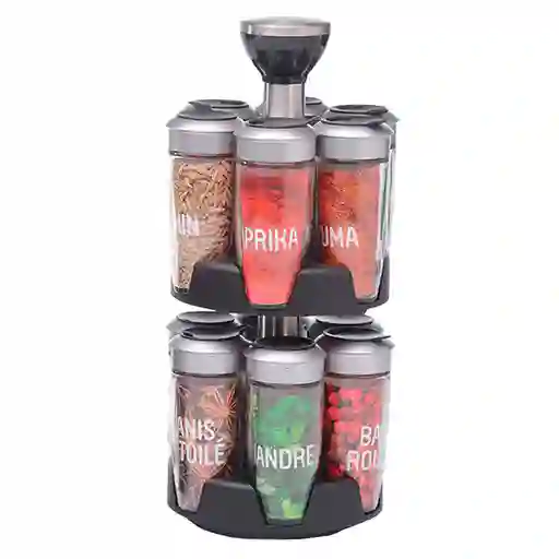 Krea Set de Especieros Con Rack