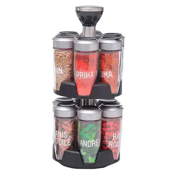 Krea Set de Especieros Con Rack