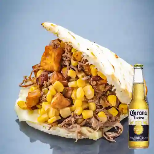 Combo Arepa Mi Arepa + Corona Extra 355ml