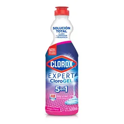 Blanqueador en Gel Clorox Magia Floral Botella 500 mL