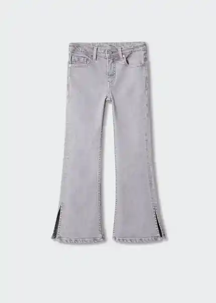 Jean Nona Tejano Gris Talla 10 Niñas Mango