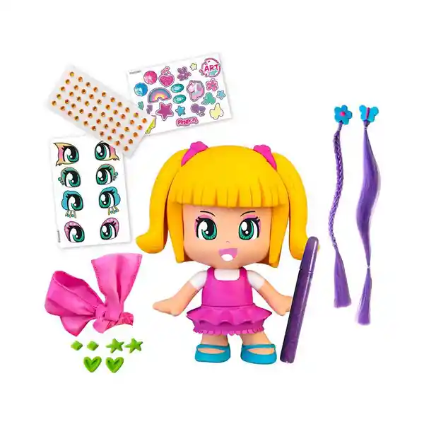 Pinypon Muñeca Pop & Art 22 cm