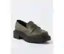 Zapatos Mocasines Mujer Verde Talla 7 American Eagle