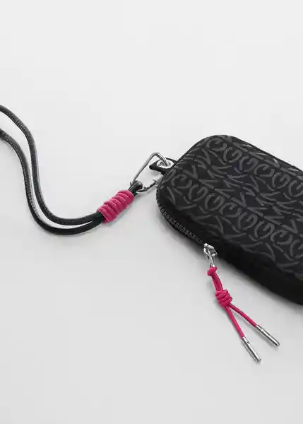 Funda M Carla Negro Talla 99 Mujer Mango