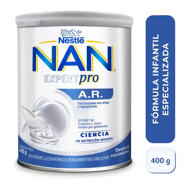 Fórmula infantil NAN Expert Pro A.R. x 400g