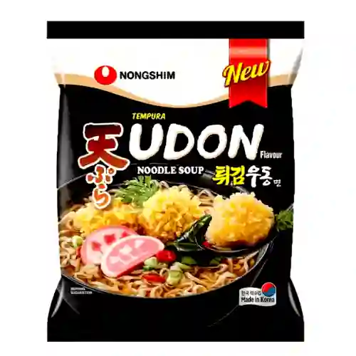 Ramen Udon con Tempura y Naruto