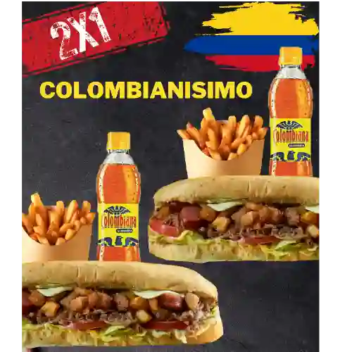 2 X 1 Combo Sandwich Colombianismo