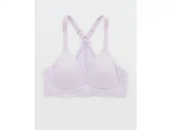 Brasier Aerie Morado Talla 32 B American Eagle