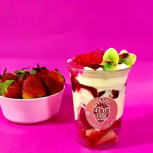 Fresas con Crema 12 Oz