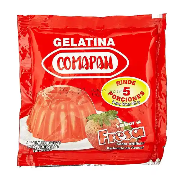 Gelatina Fresa Comapan