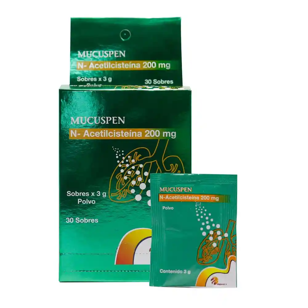 Mucuspen Sobres (200 mg)
