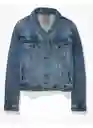 Chaqueta Mujer Azul Talla X-SMALL American Eagle