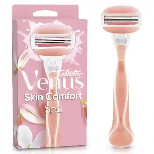 GILLETTE Venus Spa Cuchilla de Afeitar Mujer Máquina de Afeitar Depilación Corporal con barras Humectantes 1 Ud