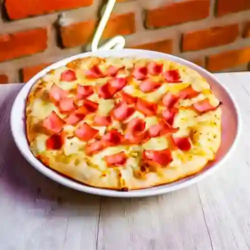 Pizzeta Pollo y Jamón