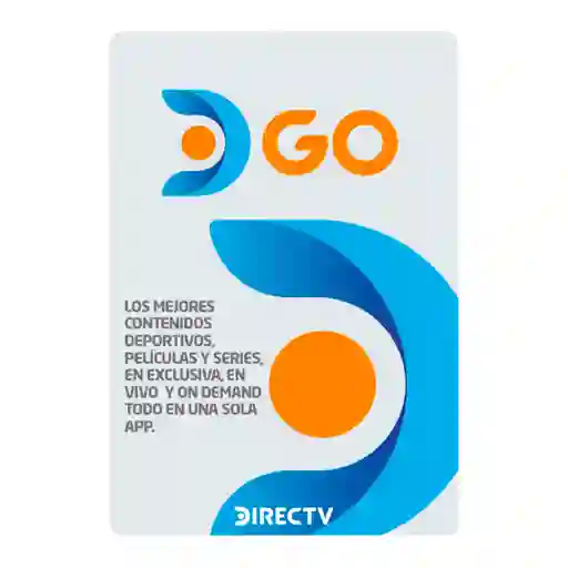 Tarjeta Directv go $59.000