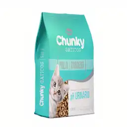 Chunky Alimento Para Gatico Pollo Cordero 500g